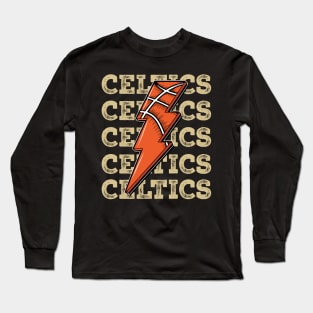Funny Sports Celtics Proud Name Basketball Classic Long Sleeve T-Shirt